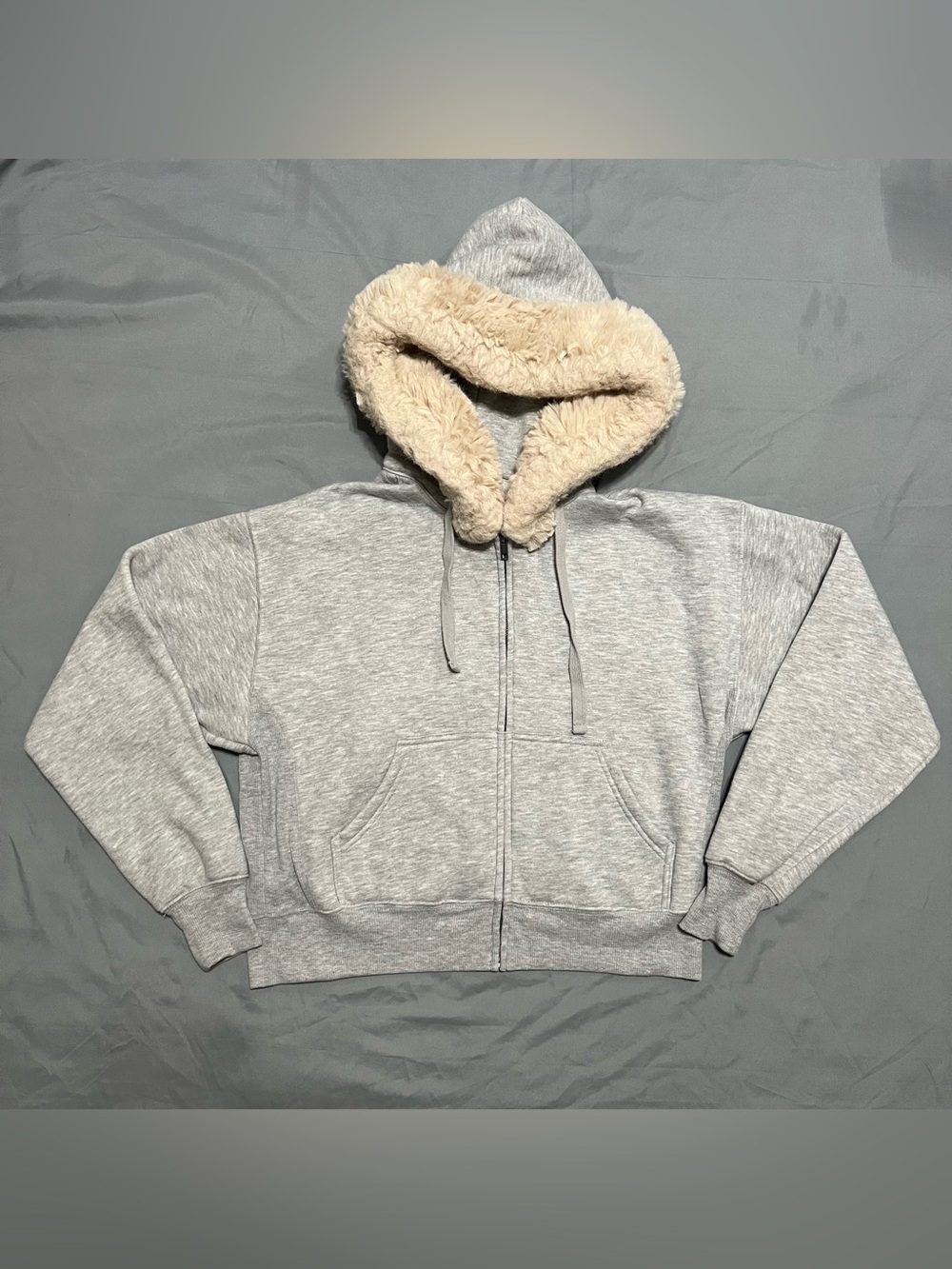 Women’s Cropped Zip Up Hoodie